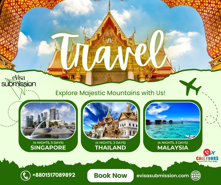 8 Nights & 9 Days Itinerary: Thailand, Singapore, Malaysia