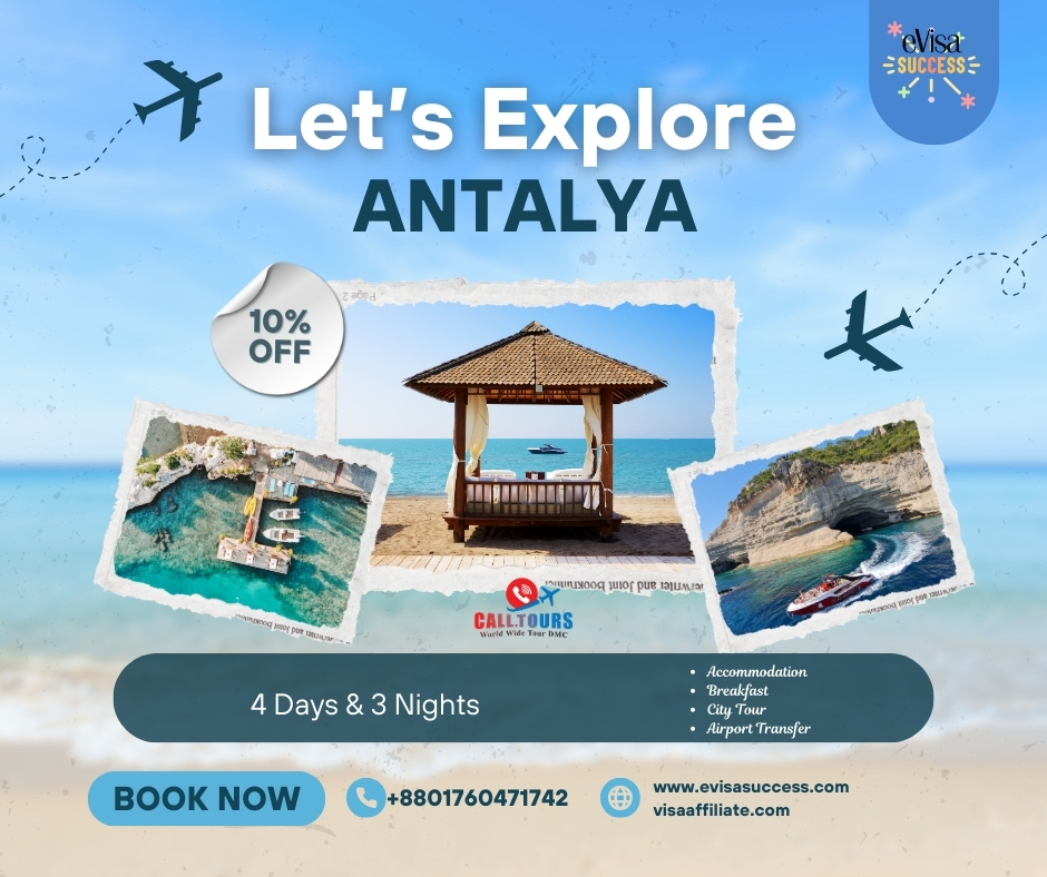 Antalya 4 Days & 3 Nights Tour Package