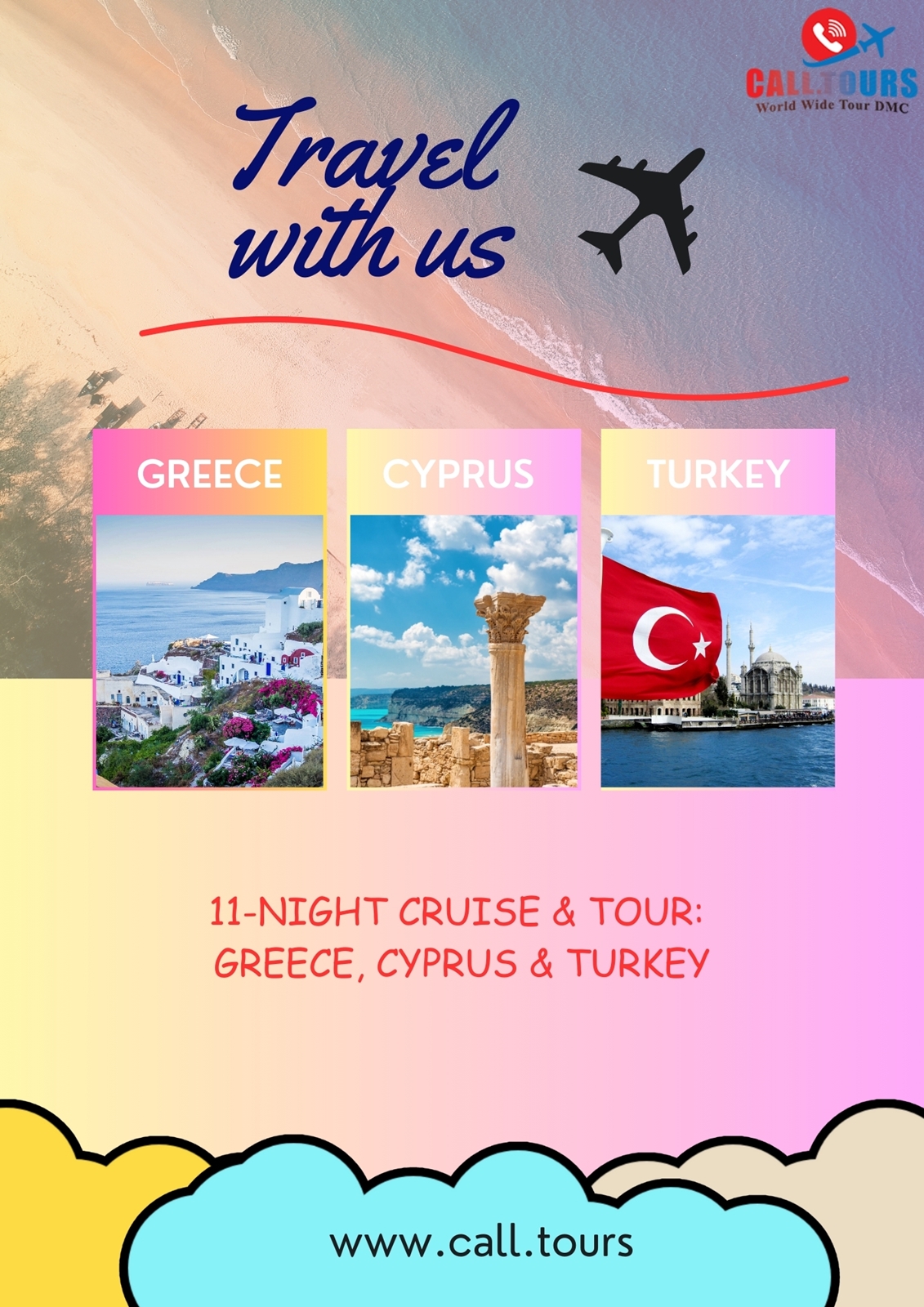 11 NIGHTS CRUISE TOUR EUROPE GREECE, CYPRUS & TURKEY PREMIUM PACKAGE