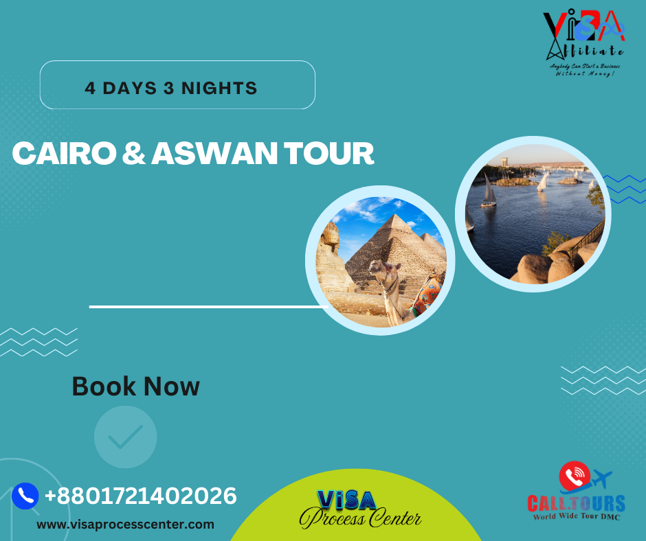 5-day, 4-nights package tour from Cairo to Aswan