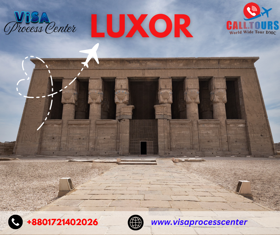 3-night, 4-days tour package to Luxor, Egypt.