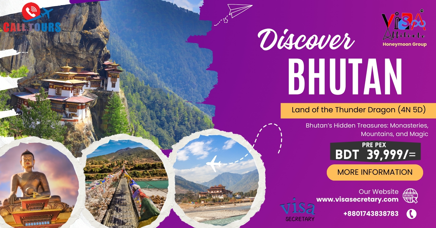 Mystical Bhutan: Land of the Thunder Dragon (4N 5D)