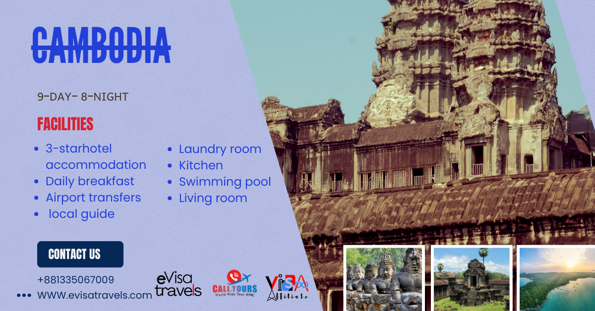 9 Days-8 Nights Tour Package: Koh Rong, Bayon Temple, Royal Palace & Tuol Sleng Genocide Museum city tour