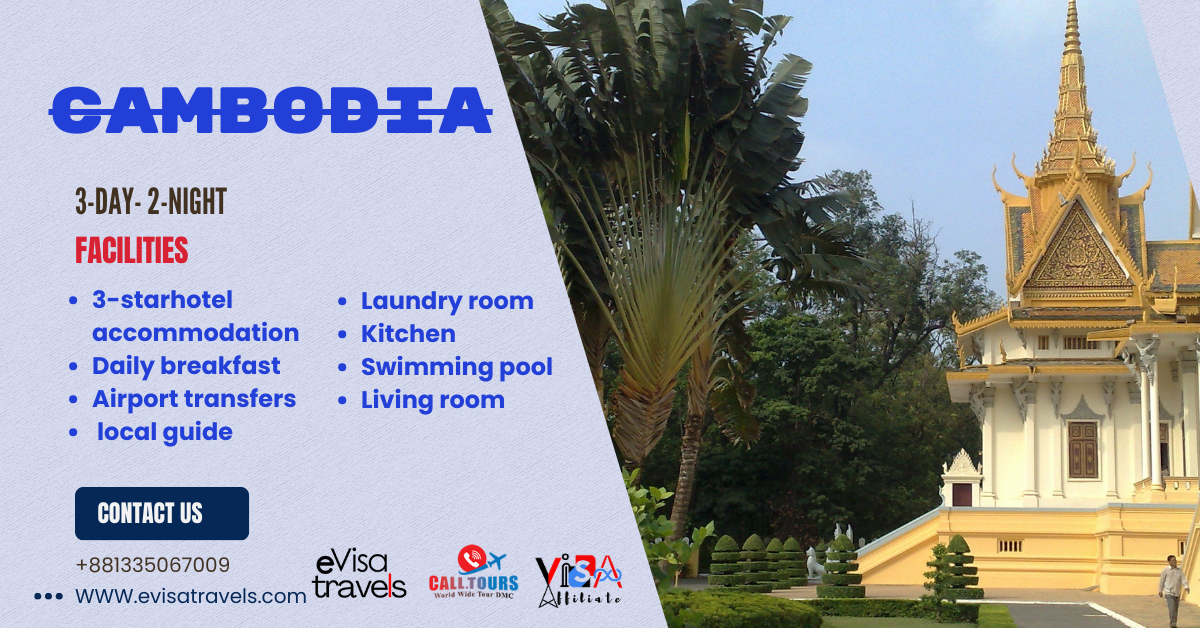 2 Night 3 day Cambodia package Tour.