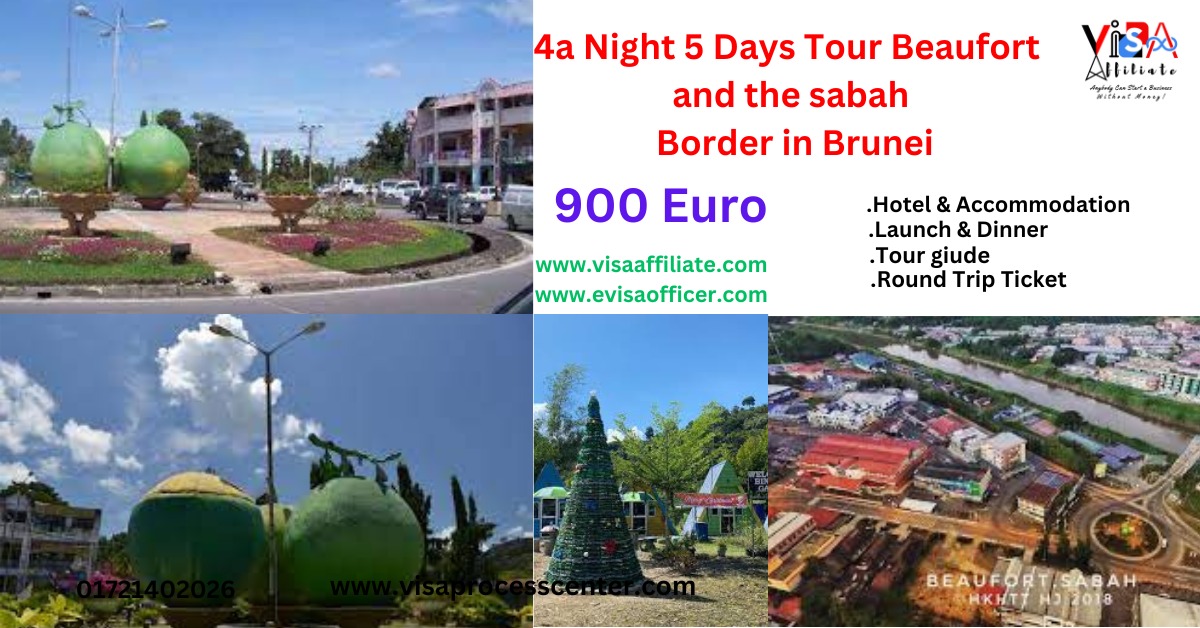 4 Night 5 Days Tour Beaufort and the sabah Border in Brunei