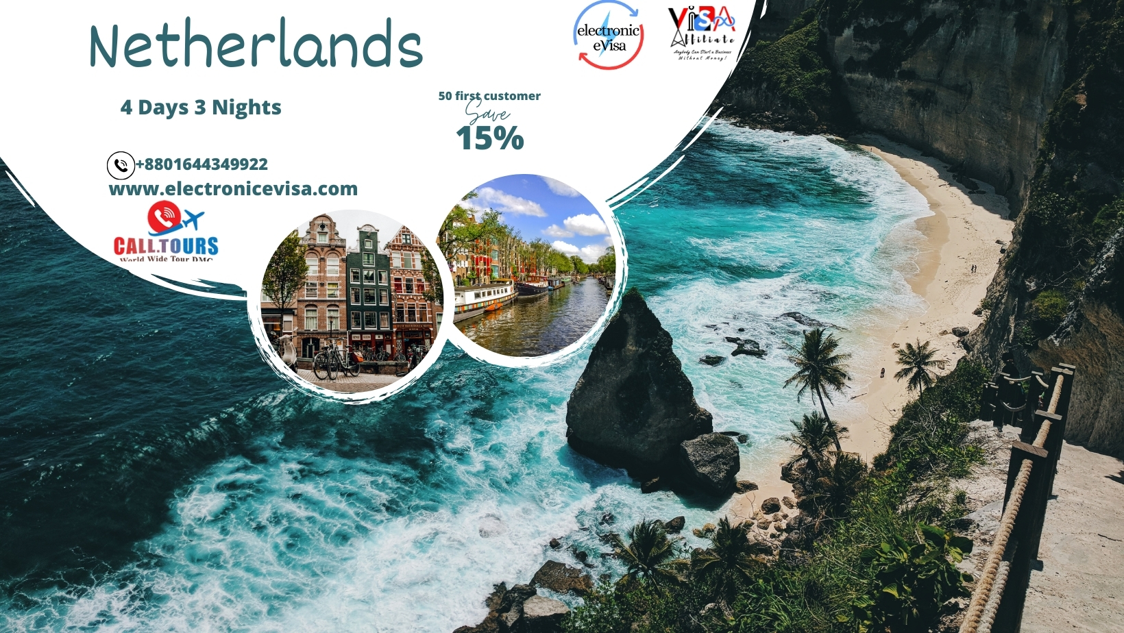 4 Days 3 Nights Amsterdam & The Hague tour package