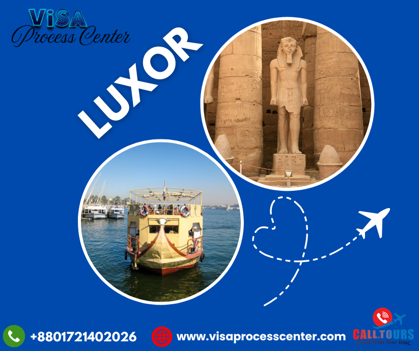 3-night, 4-days tour package to Luxor, Egypt.