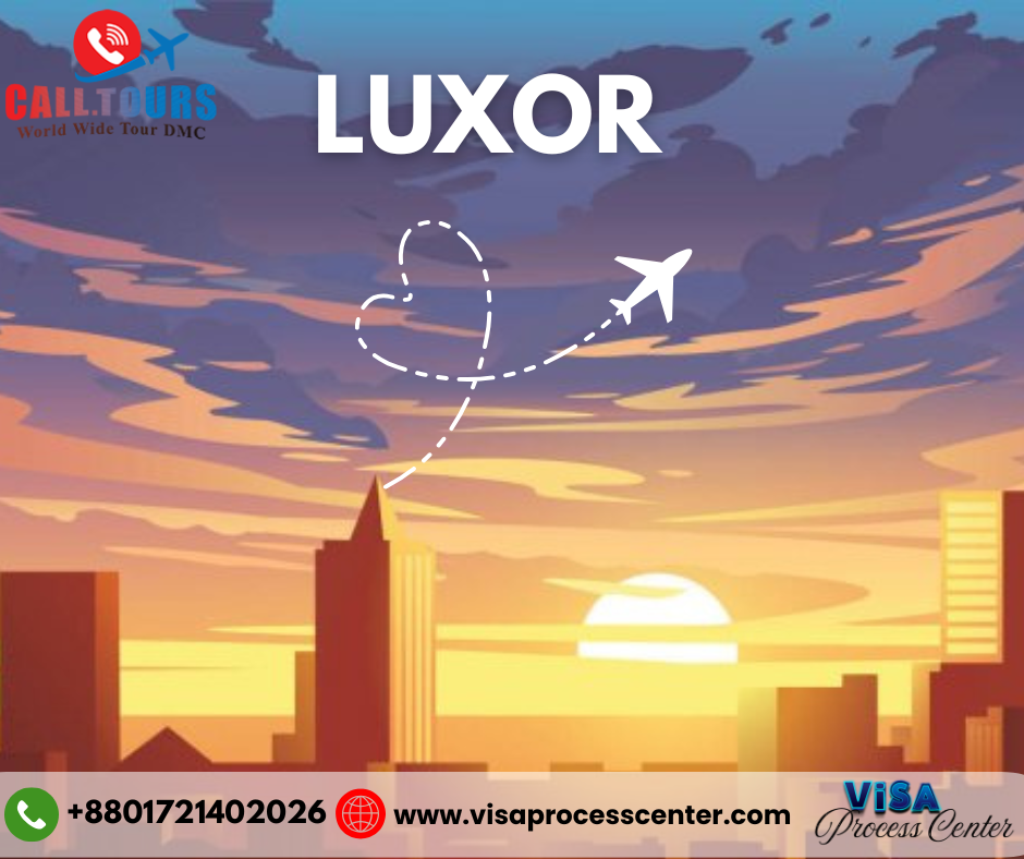 4-night, 5-days tour package to Luxor, Egypt.