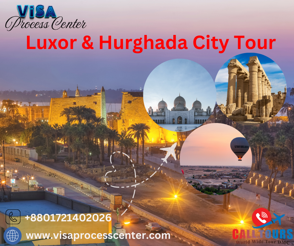 3 Night 4 Days tour package to Luxor and Hurghada.