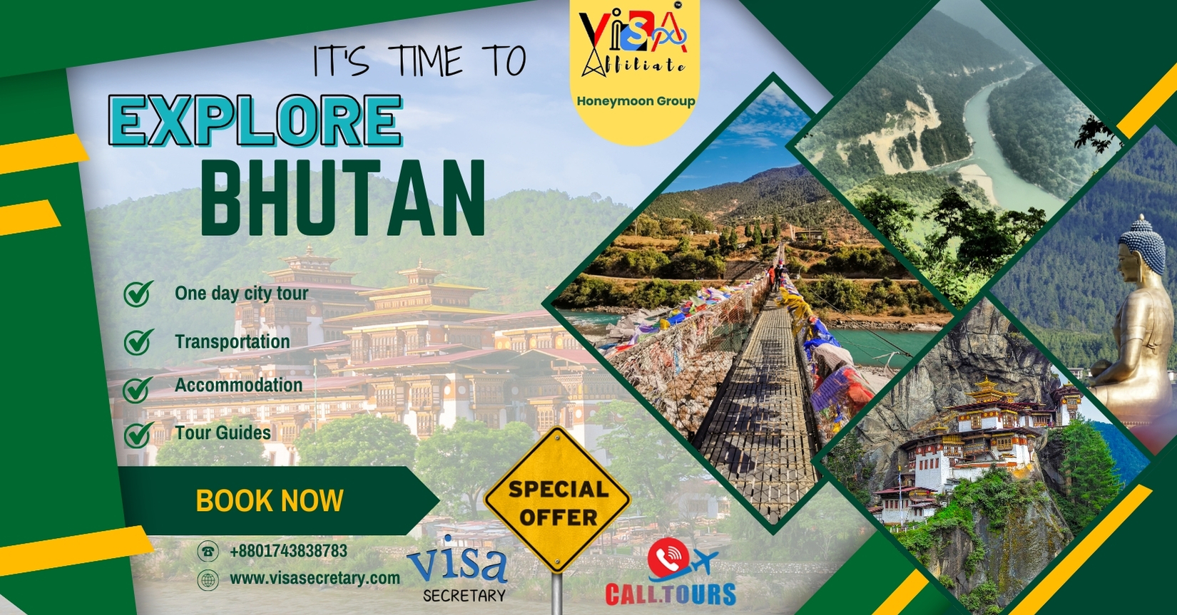 Bhutan: Paro, Punakha 3 Days / 2 Nights