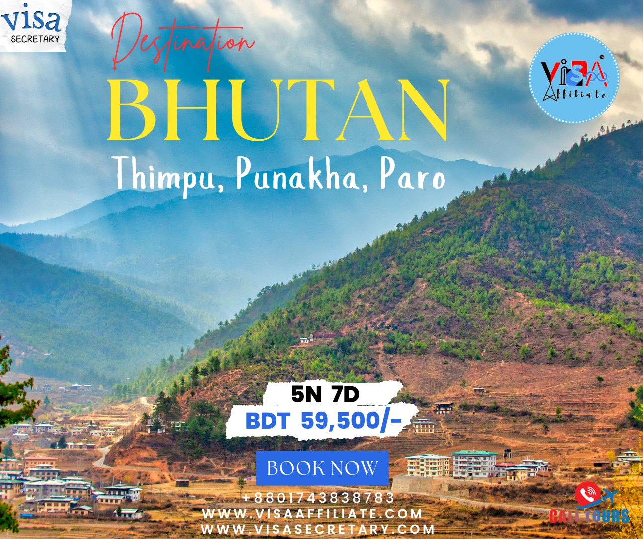 Mystical Bhutan: Land of the Thunder Dragon (5N 6D)