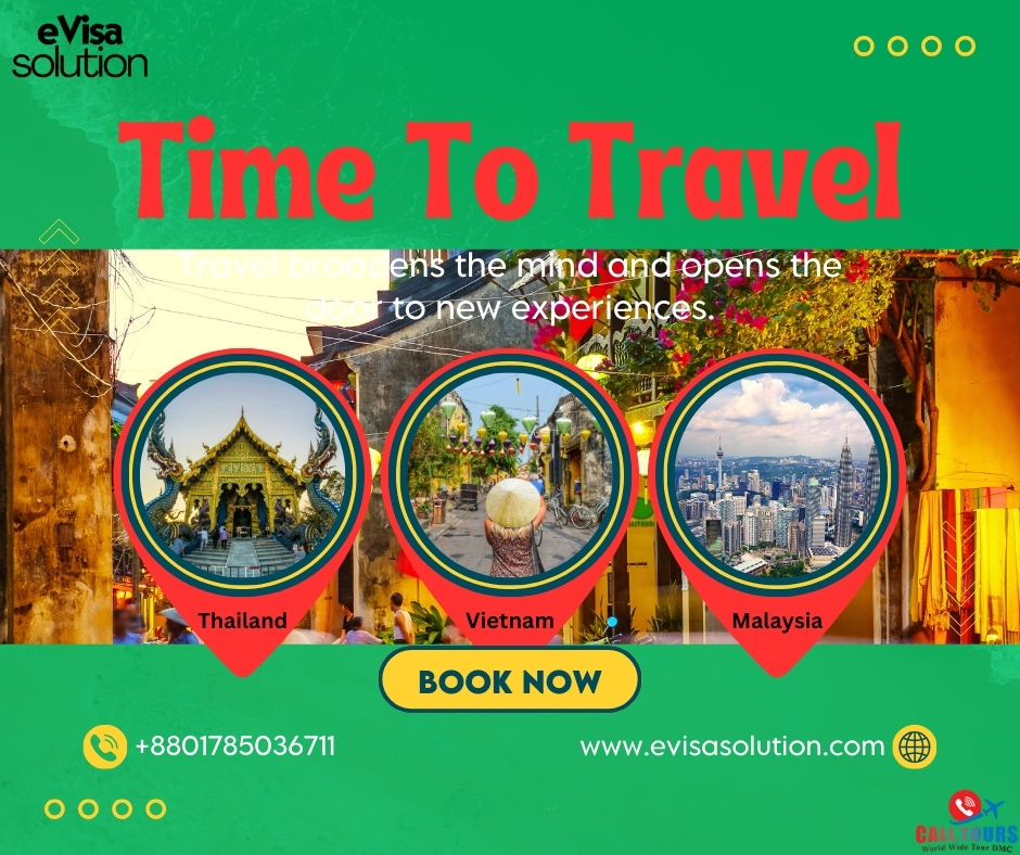 5N 6D Thailand, Vietnam, and Malaysia tour package