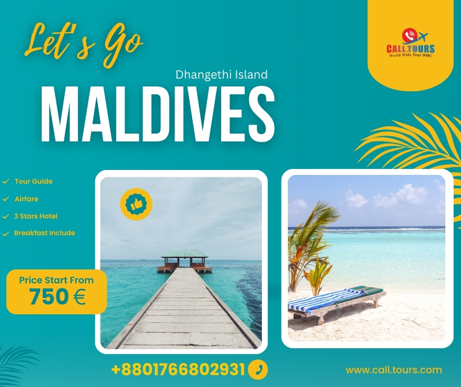 Maldives Dhangethi Island Exclusive Tour package 2 nights 3 days